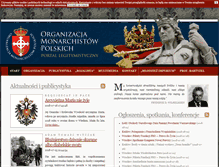 Tablet Screenshot of legitymizm.org